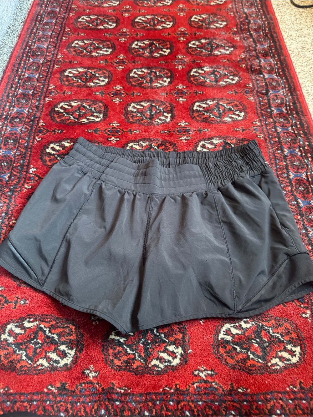 lululemon athletica Black Women's Running Shorts with Elastic Waistband - Picture 6 of 6